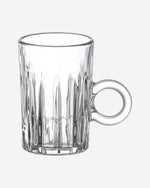 Doyalex Glass Istikan Tea Cup & Saucer Set - 120ml, 12 Pieces, Transparent