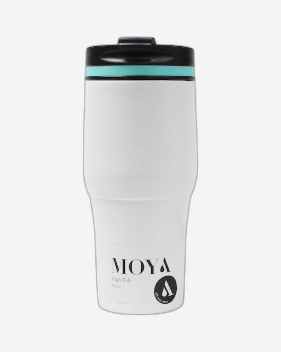Moya "High Tide" 380ml Travel Coffee Mug Black/Black
