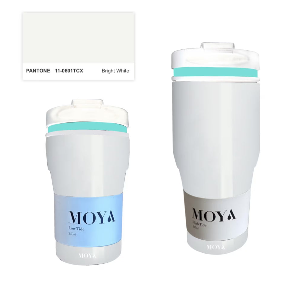 Moya "High Tide" 380ml Travel Coffee Mug Black/Black