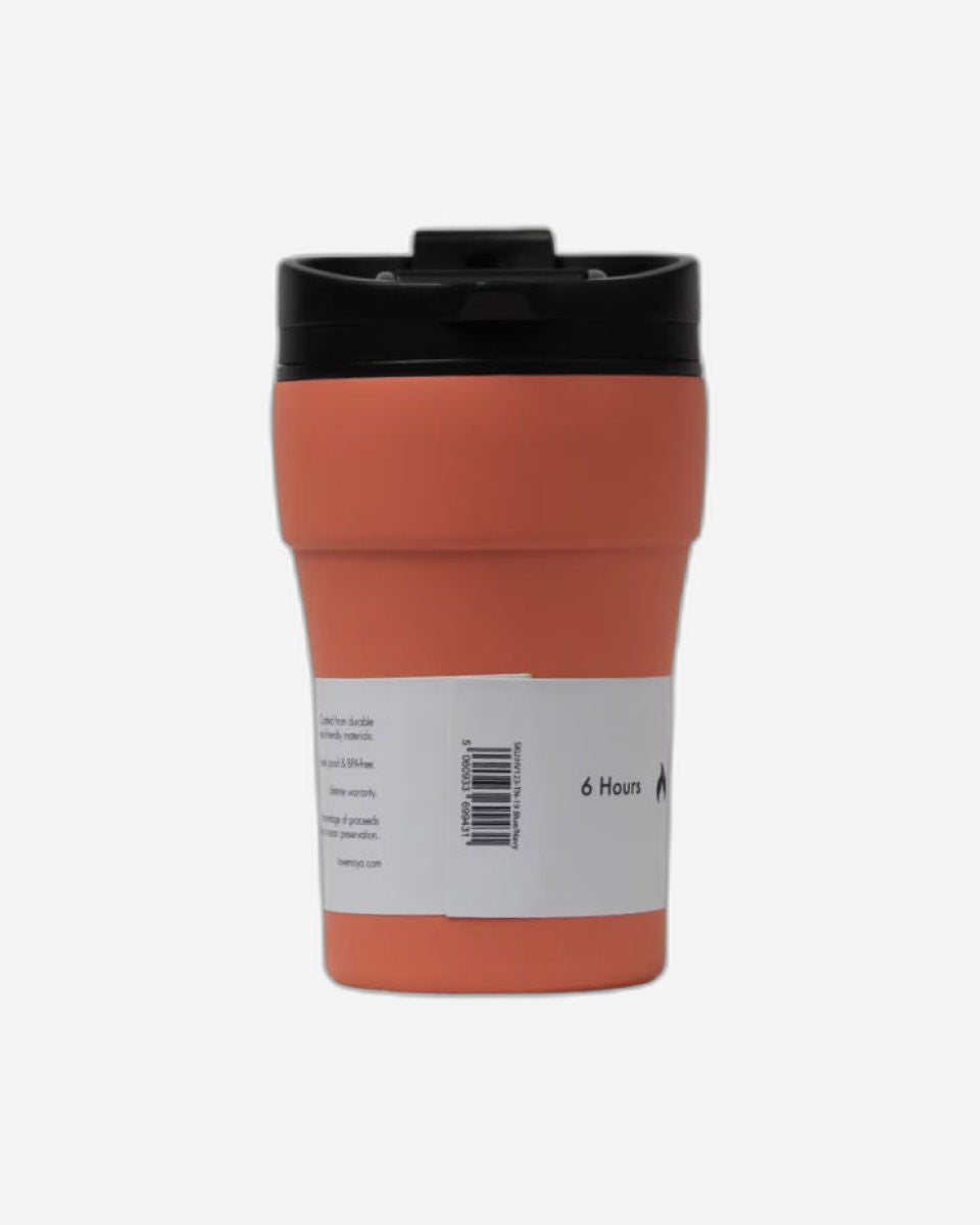 Moya "Low Tide" 250ml Travel Coffee Mug Black/Black
