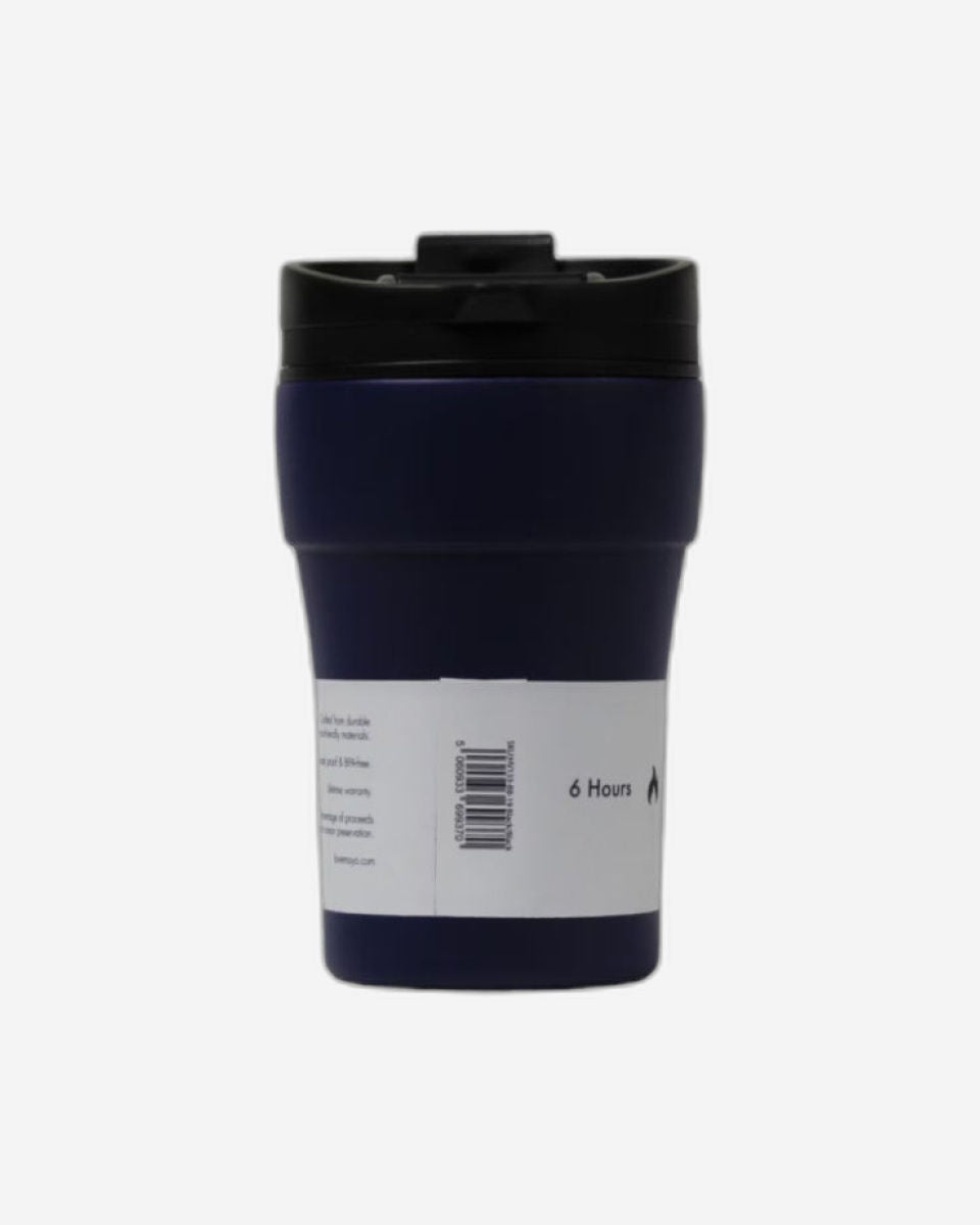 Moya "Low Tide" 250ml Travel Coffee Mug Black/Black