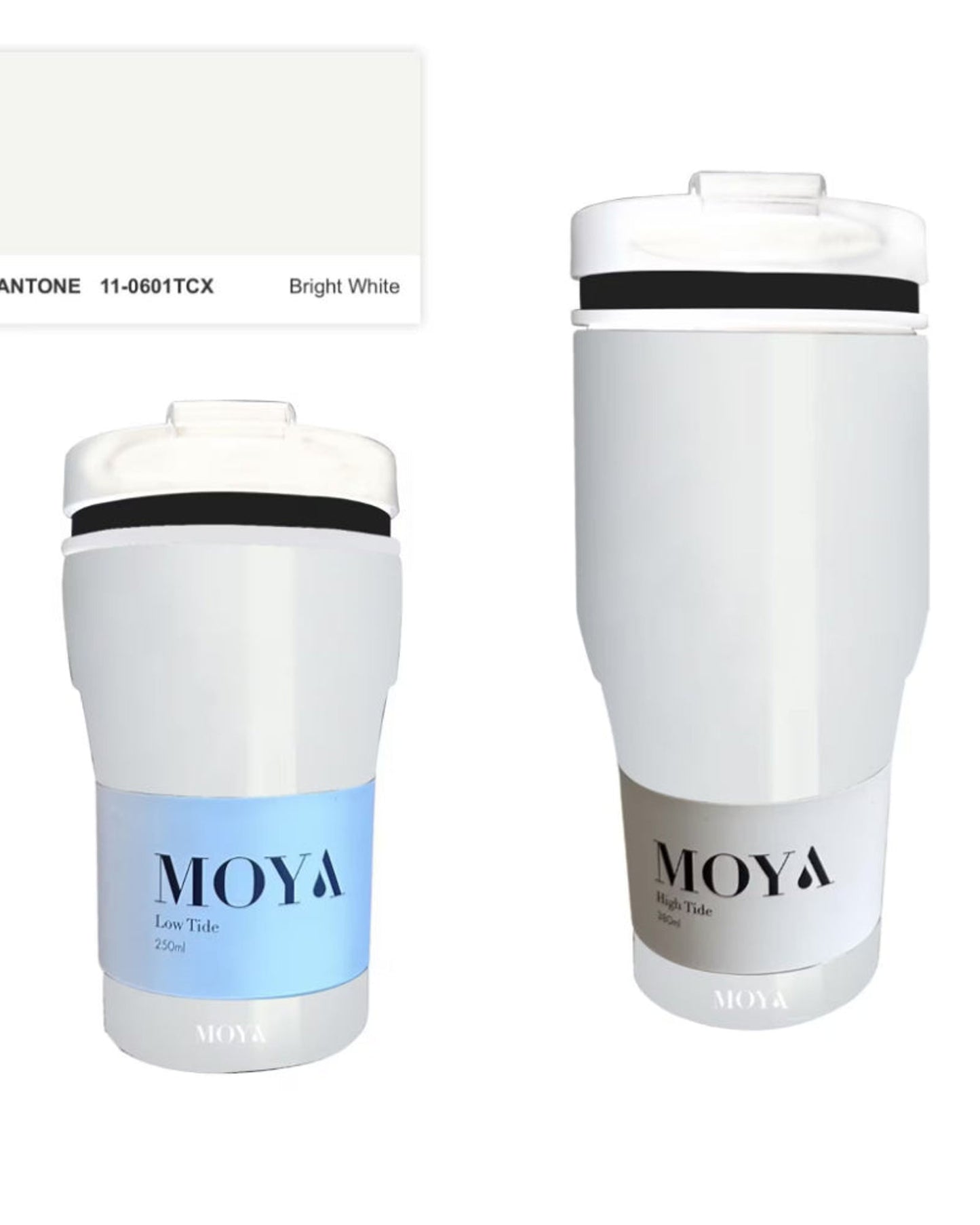 Moya "Low Tide" 250ml Travel Coffee Mug Black/Black