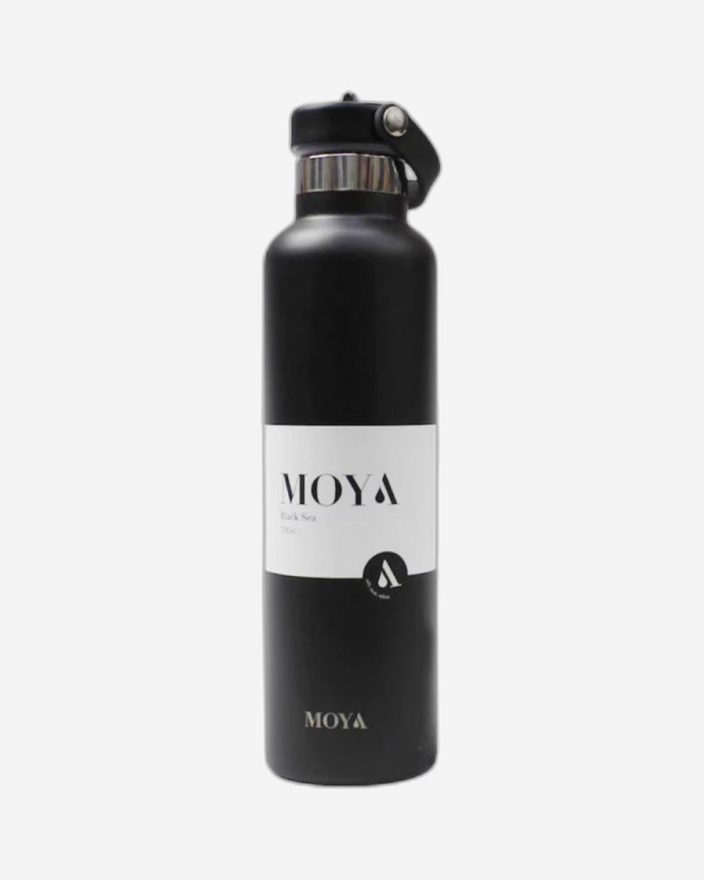 Moya "Black Sea"  700ml Insulated Sustainable Water Bottle Black