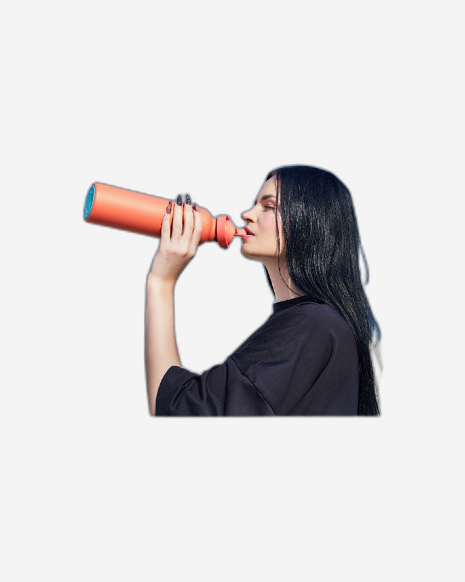 Moya "Black Sea"  700ml Insulated Sustainable Water Bottle Black