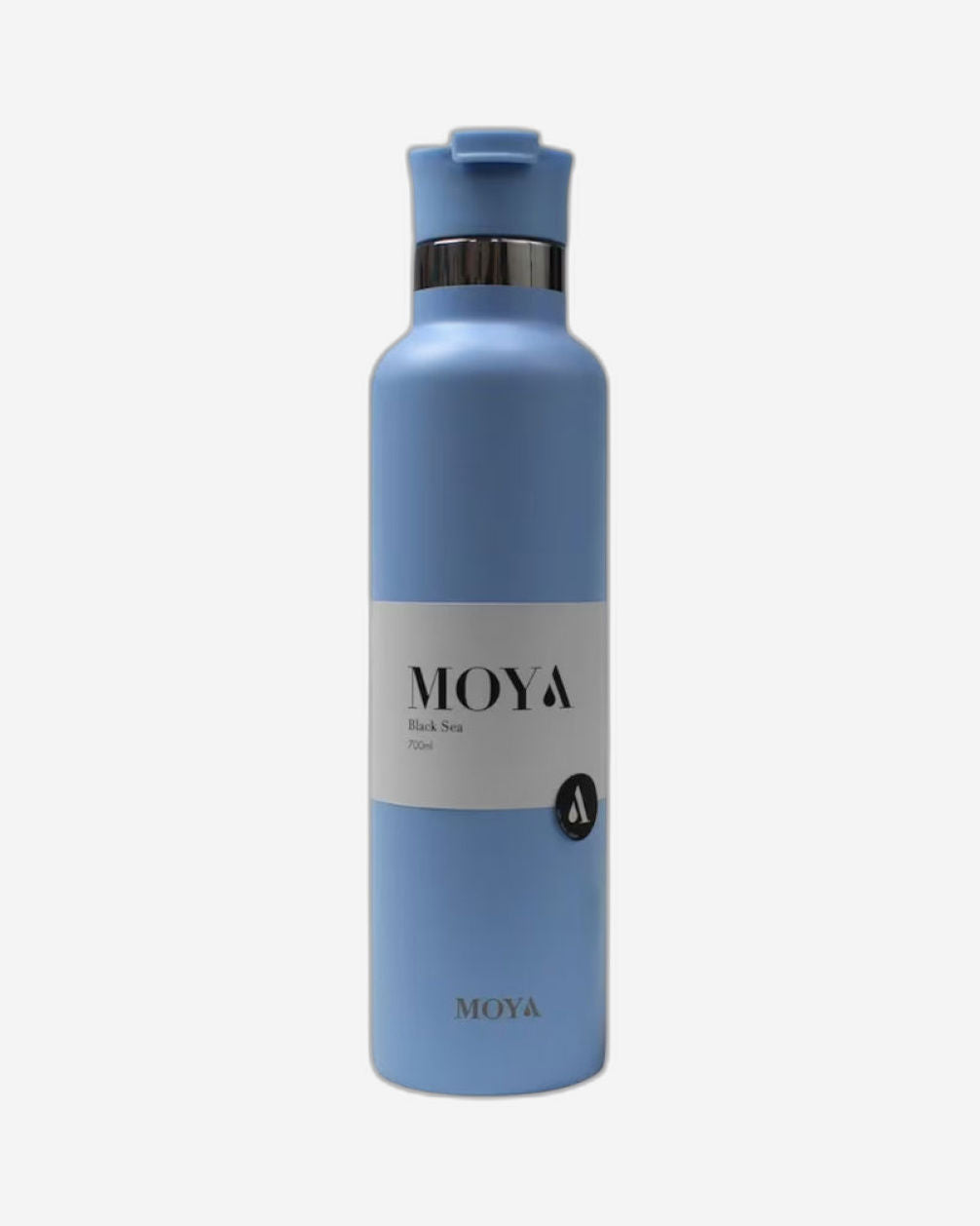 Moya "Black Sea"  700ml Insulated Sustainable Water Bottle Black