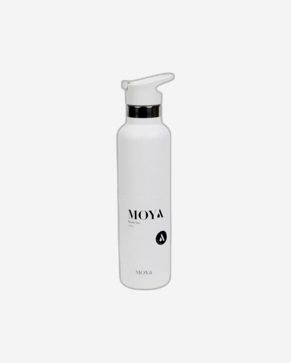 Moya "Black Sea"  700ml Insulated Sustainable Water Bottle Black