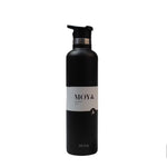 Moya "Coral Reef" 1L Insulated Sustainable Water Bottle Black