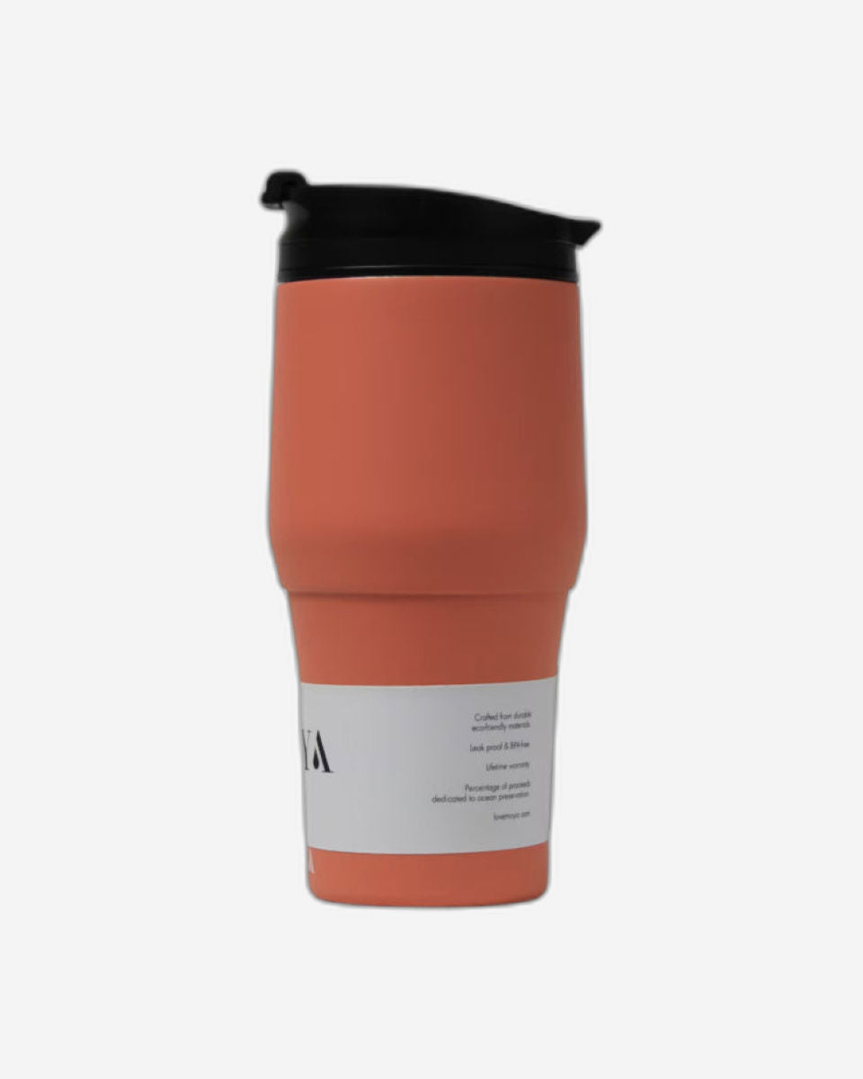 Moya "High Tide" 380ml Travel Coffee Mug Black/Black
