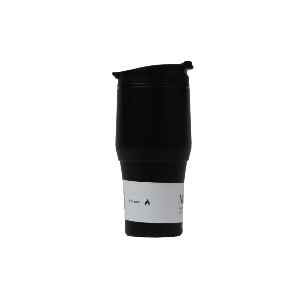 Moya "High Tide" 380ml Travel Coffee Mug Black/Black
