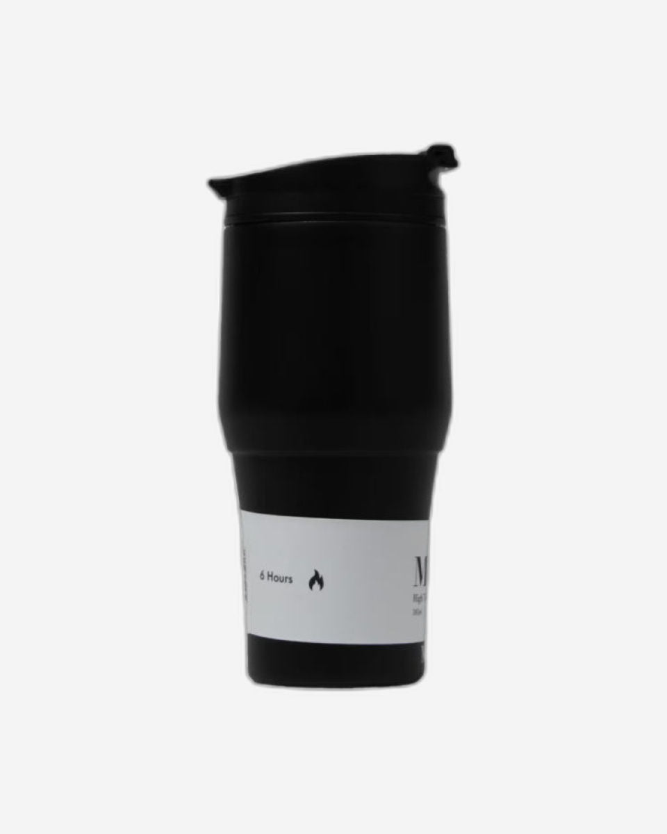 Moya "High Tide" 380ml Travel Coffee Mug Black/Black