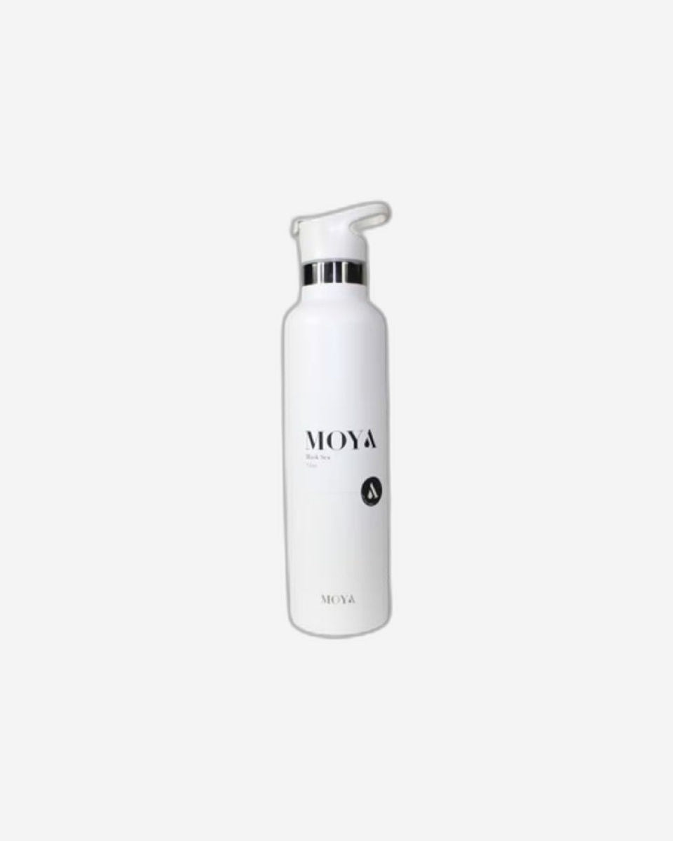Moya "Coral Reef" 1L Insulated Sustainable Water Bottle Black