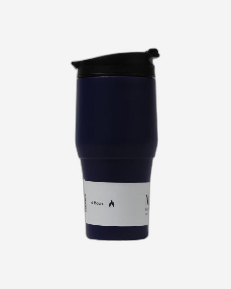 Moya "High Tide" 380ml Travel Coffee Mug Black/Black