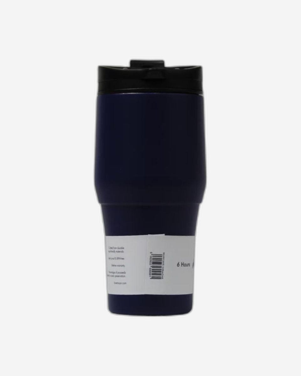 Moya "High Tide" 380ml Travel Coffee Mug Black/Black