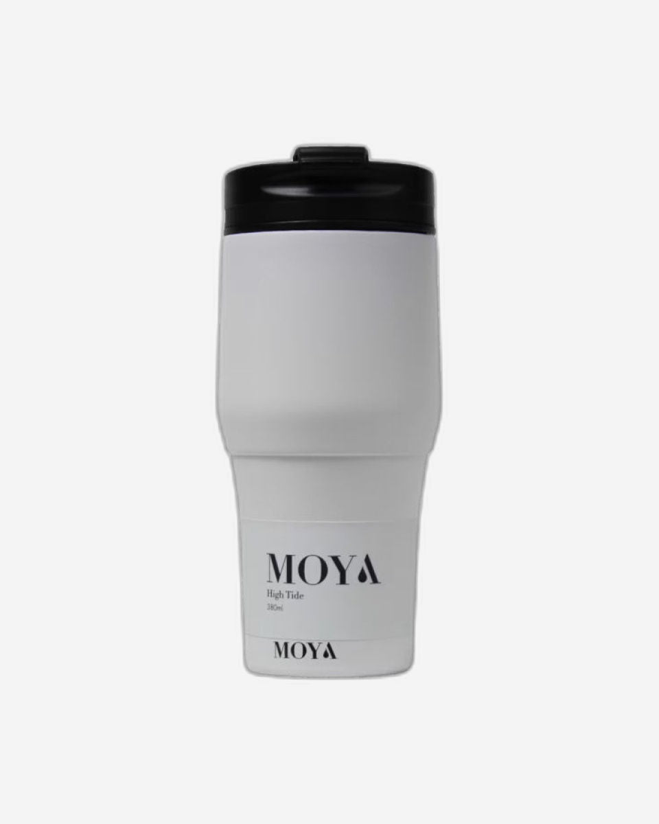 Moya "High Tide" 380ml Travel Coffee Mug Black/Black