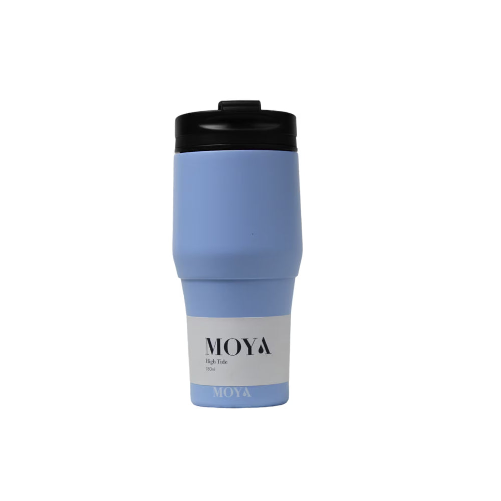 Moya "High Tide" 380ml Travel Coffee Mug Black/Black