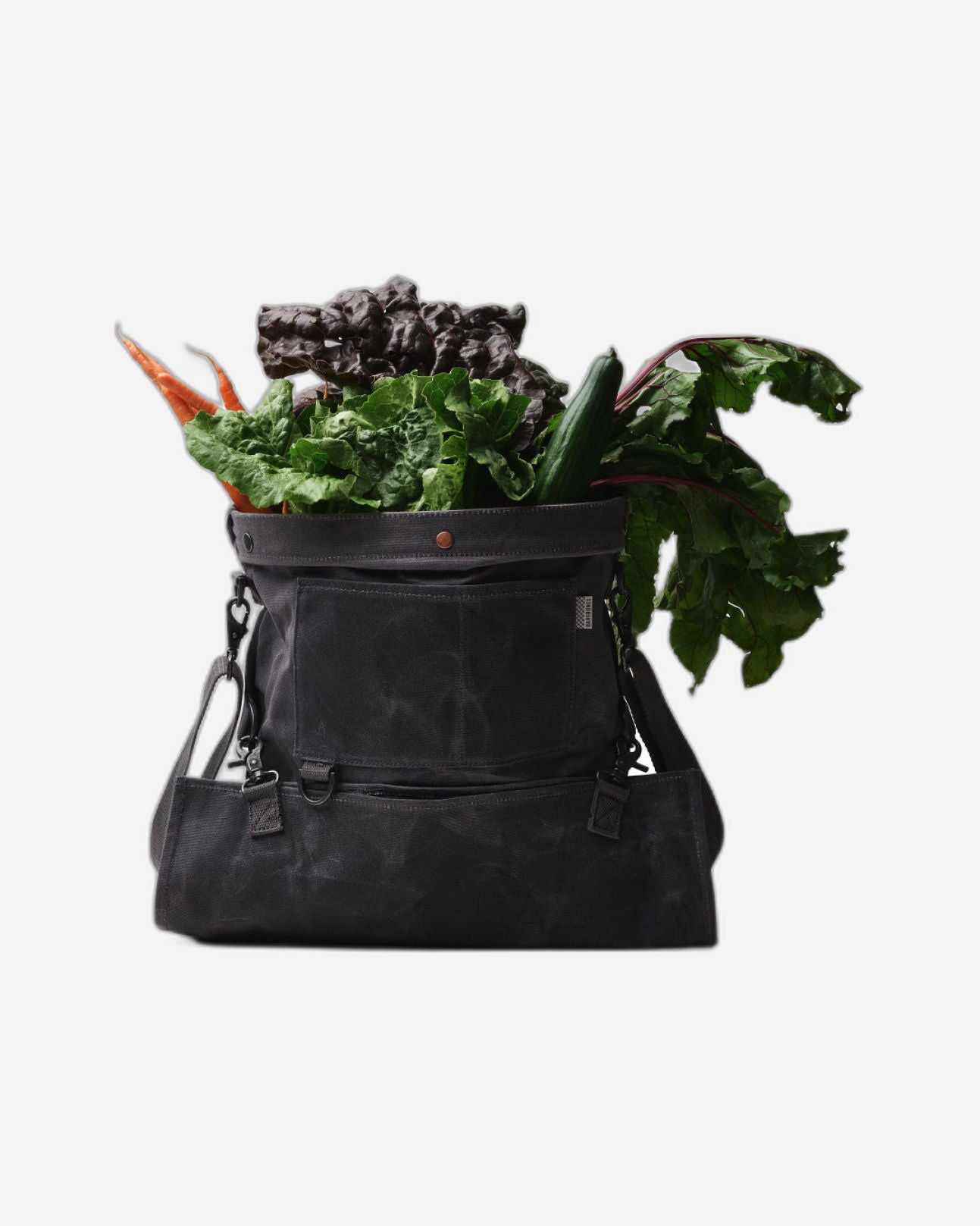 BareBones - Gathering Bag/waxed canvas (Slate Gray)