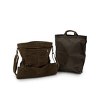 BareBones - Gathering Bag/waxed canvas (Dark Khaki)