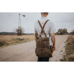 BareBones - Gathering Bag/waxed canvas (Dark Khaki)