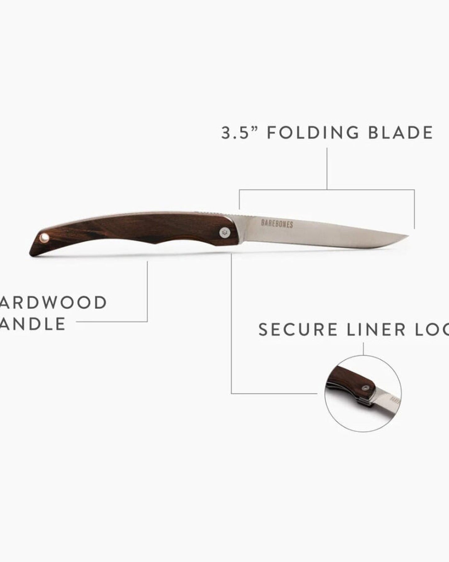 Barebones - Solo Folding Knife