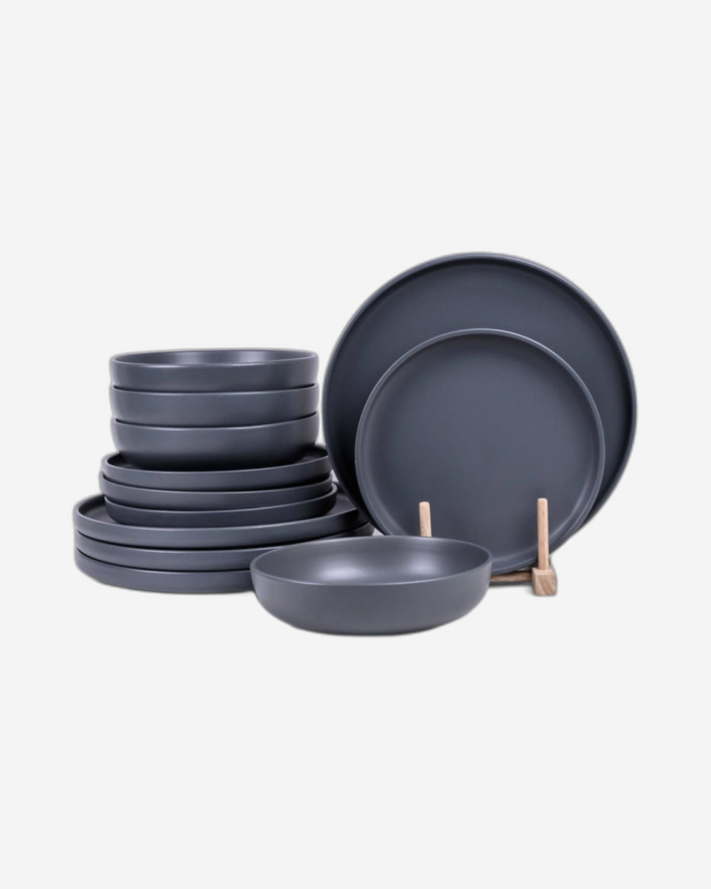 Cuisine Art Dinner Set 12Pc UMA Grey