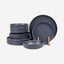 Cuisine Art Dinner Set 12Pc UMA Grey