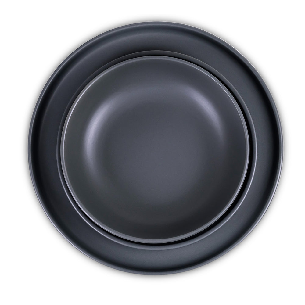 Cuisine Art Dinner Set 12Pc UMA Grey