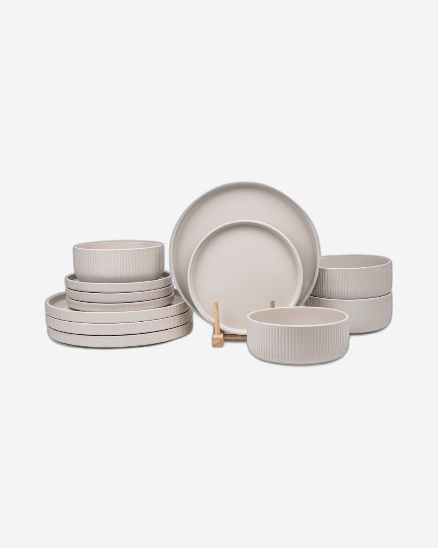 Cuisine Art Dinner Set 12Pc REC Cream