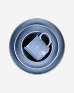 Cuisine Art 16-Piece Stoneware Dinner Set - Cyan