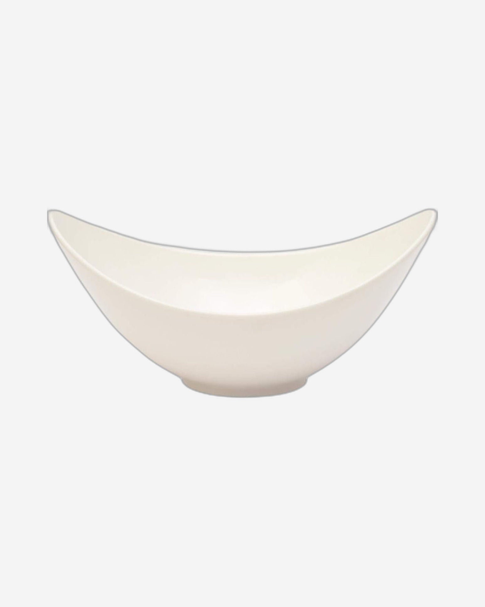 Shallow Porcelain Bowl, White - 9.5 Inch – Elegant Serving Bowl for Salad, Soup, Pasta, and More