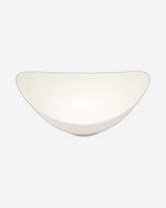 Shallow Porcelain Bowl, White - 9.5 Inch – Elegant Serving Bowl for Salad, Soup, Pasta, and More