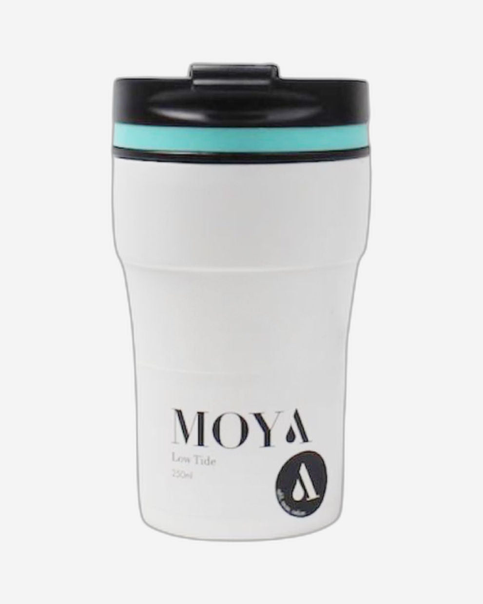 Moya "Low Tide" 250ml Travel Coffee Mug Black/Black