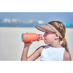 Moya "Seashell" 350ml Insulated Sustainable Water Bottle Black