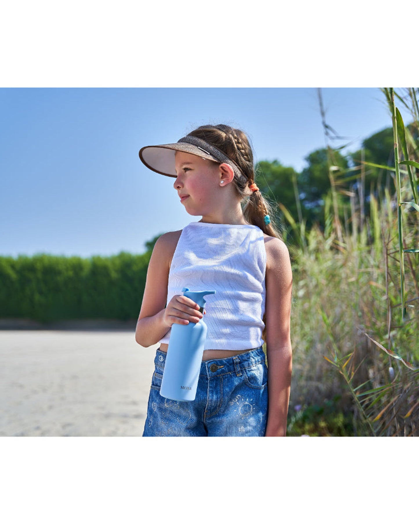 Moya "Starfish" 500ml Insulated Sustainable Water Bottle Black