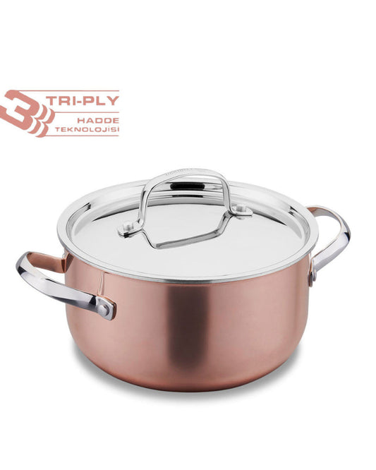 KORKMAZ DIVANI CASSEROLE 24X12 CM / 5.1 LTR