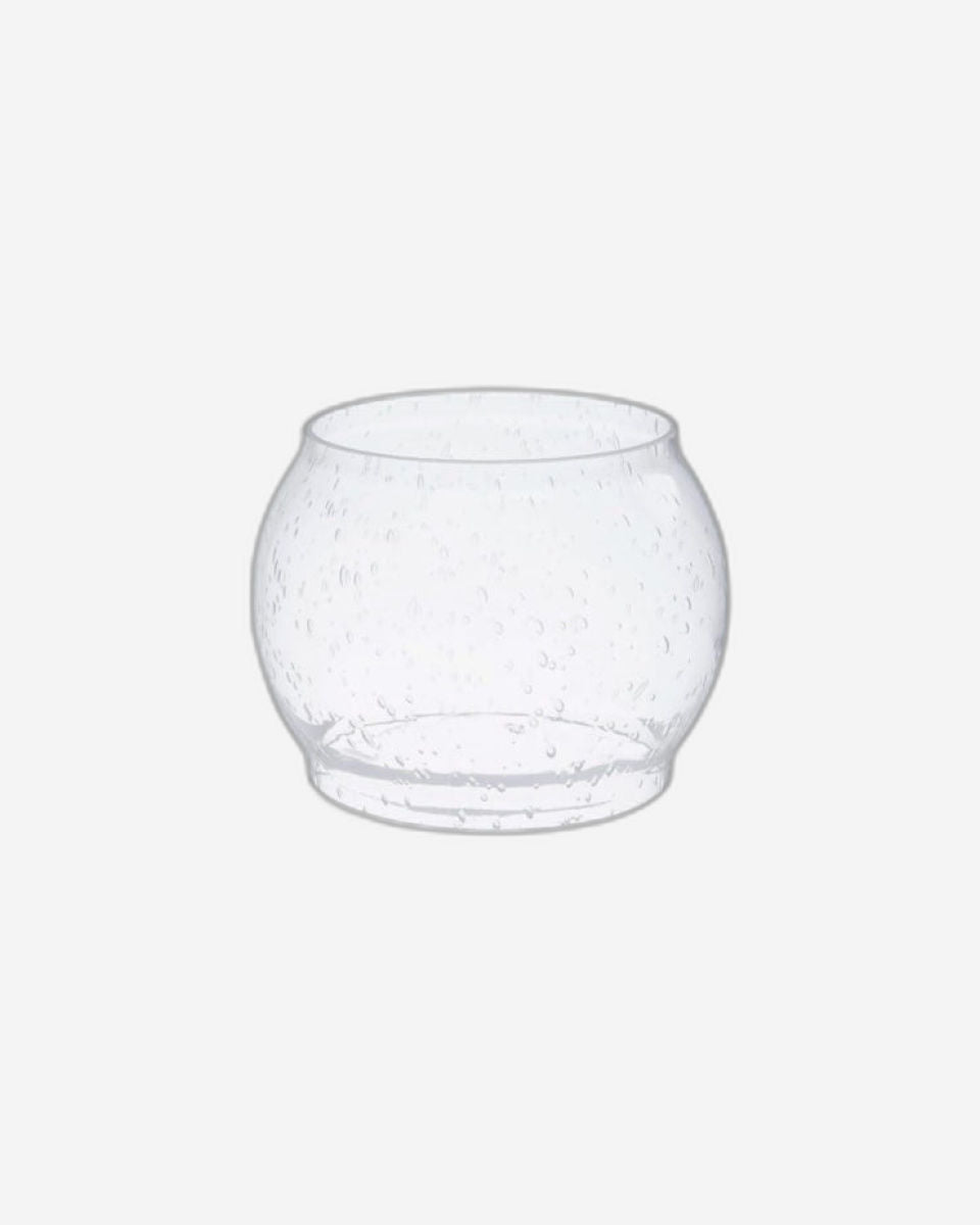 BareBones - Railroad Lantern Glass Lens - Seeded - Clear