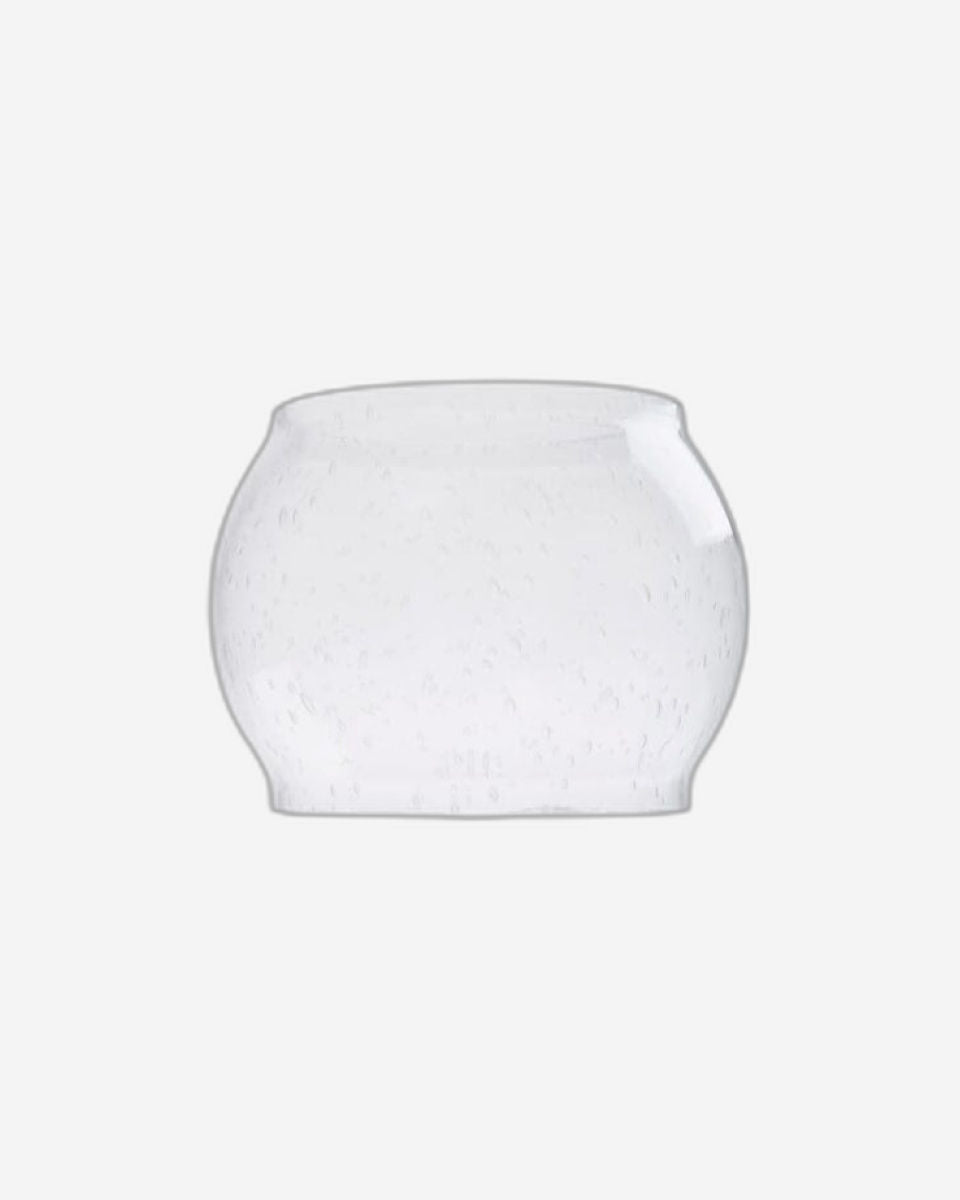 BareBones - Railroad Lantern Glass Lens - Seeded - Clear