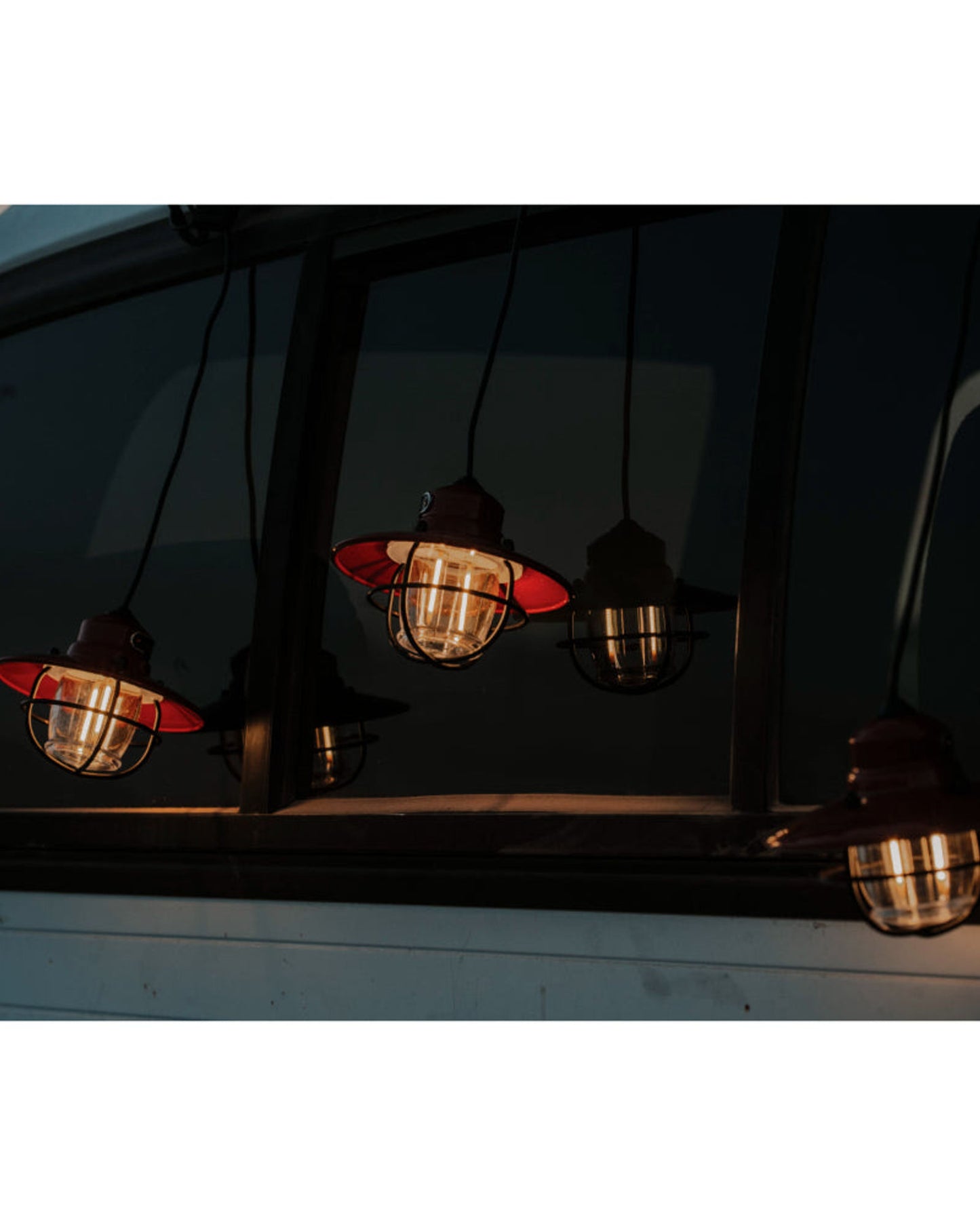 BareBones - Edison String Lights (Red)