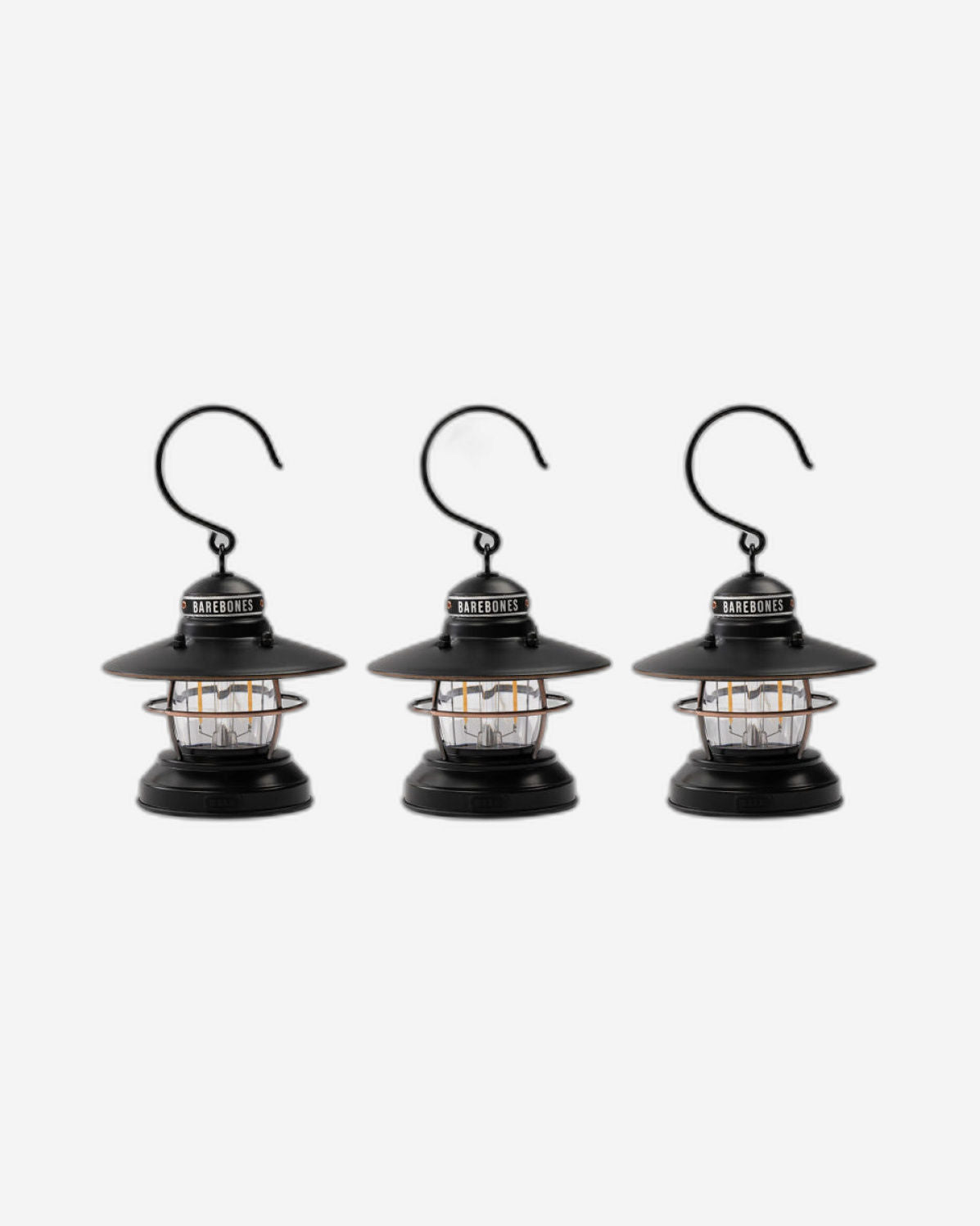 Barebones - Edison Mini Lantern (Bronze) 3 pack