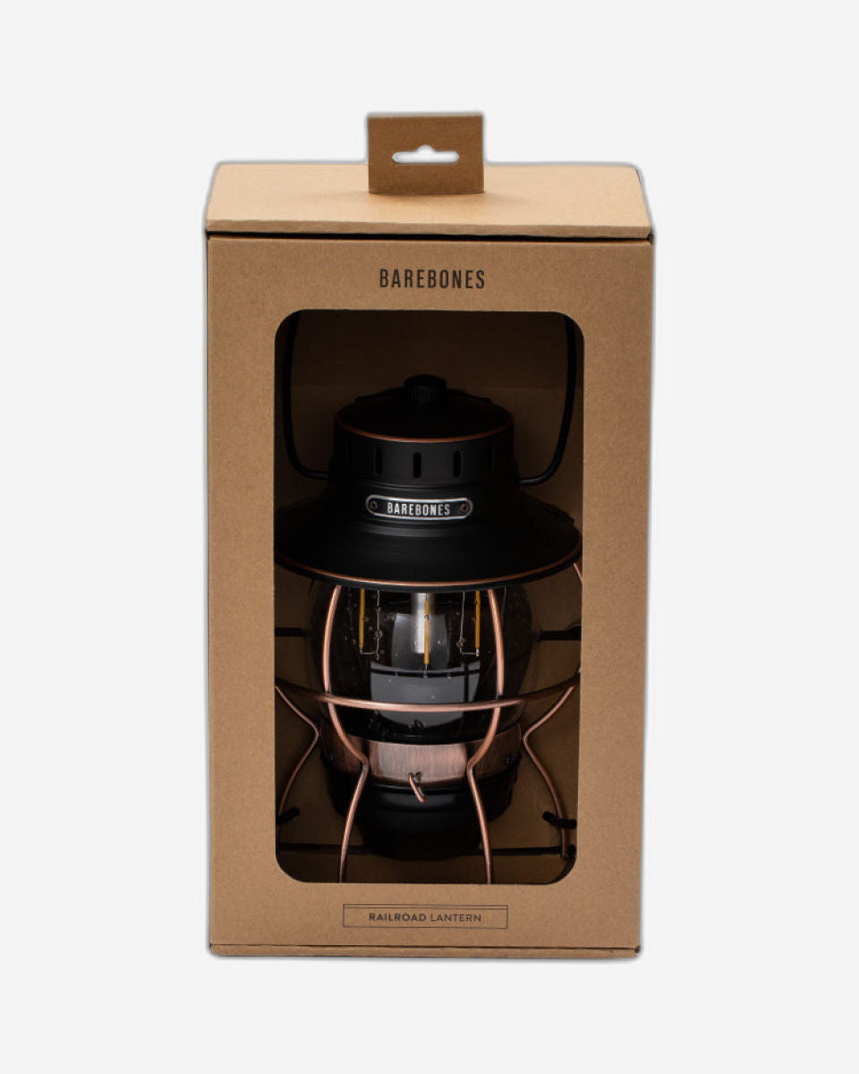 BareBones - Railroad Lantern (Antique Bronze)