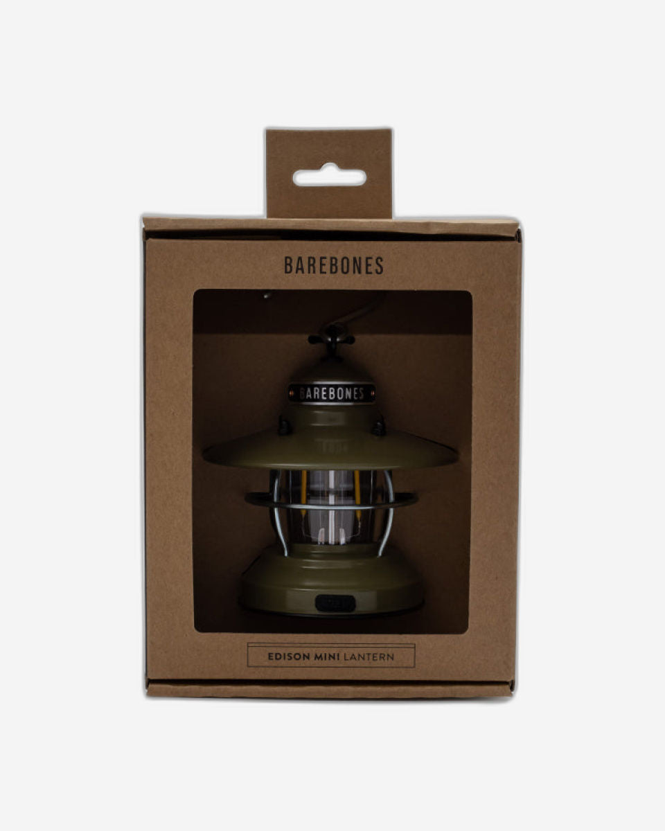 BareBones - Edison Mini Lantern (Olive Drab)