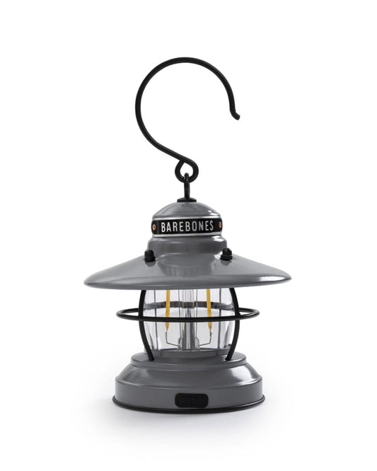 BareBones - Edison Mini Lantern (Slate Gray)