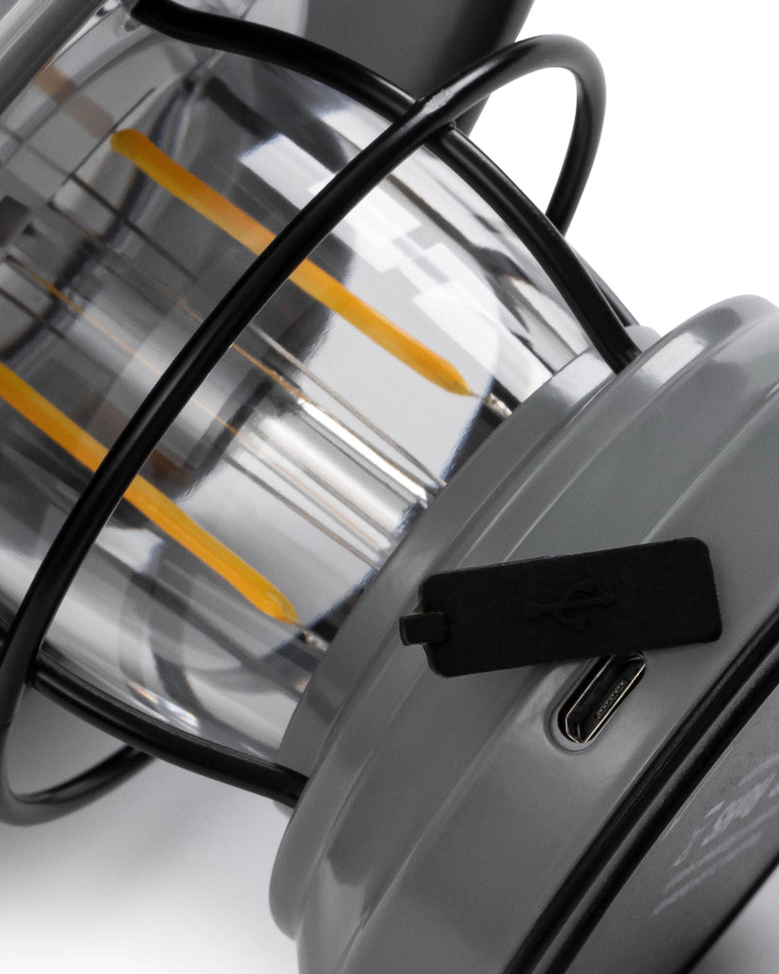 BareBones - Edison Mini Lantern (Slate Gray)