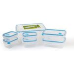 Mondex Polypropylene Food Container Set - 7 Pieces (1N 5000ml, 2N 1000ml, 2N 460ml, 2N 330ml)