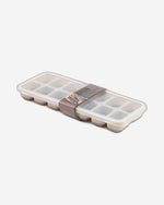 Cuisine Art Thermoplastic Rubber (TPR) and Polypropylene Ice Cube Tray with Lid, 25cm (Set of 2)