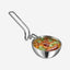 Vinod Platinum Triply Stainless Steel Tadka Pan - Large, 11cm, Silver