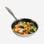 Vinod Platinum Triply Stainless Steel SAS Pro Fry Pan - 24cm, Silver (Induction Friendly)