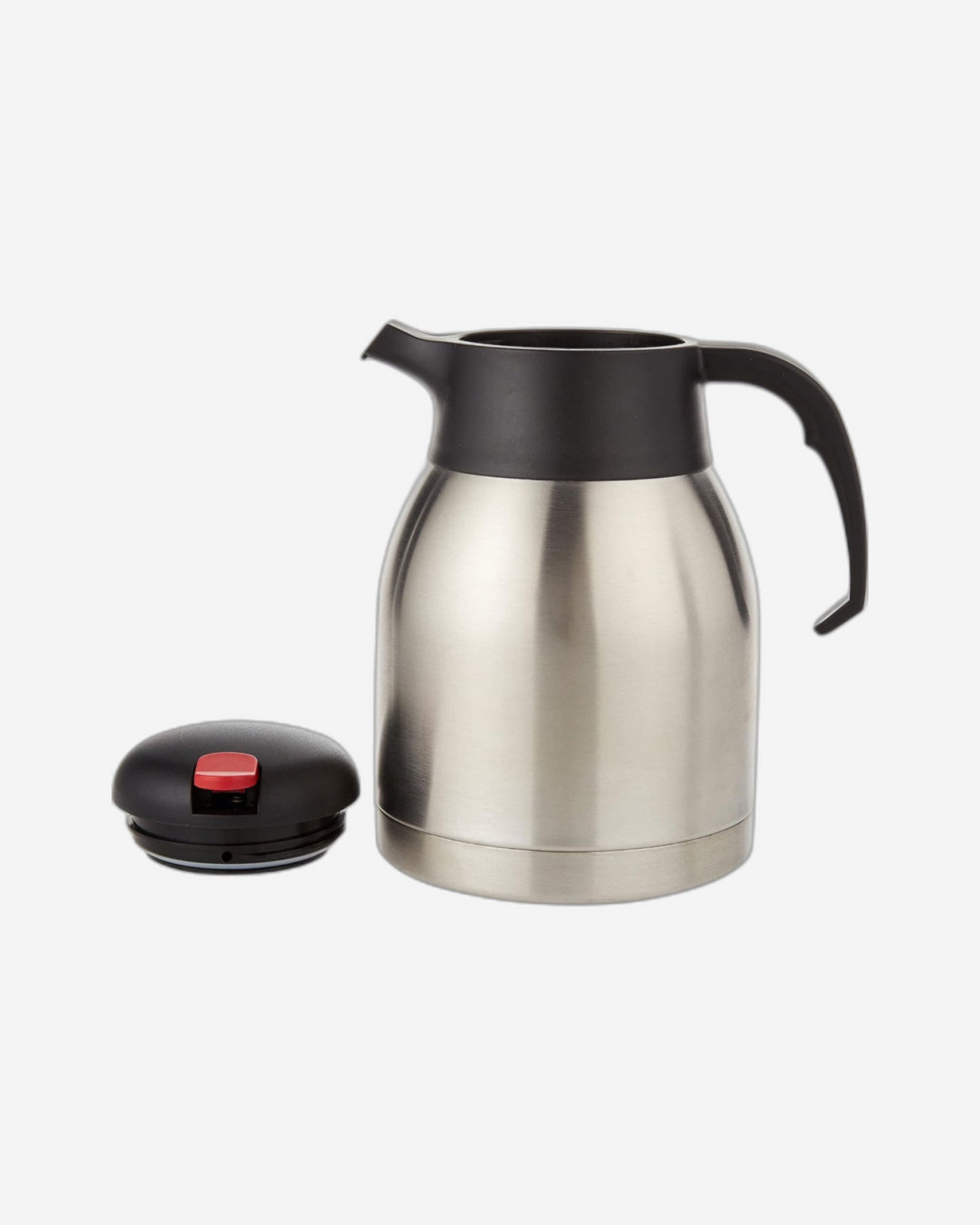 Nessan Full Steel Euro Flask - 1.5 Liter | Double Wall Insulated Stainless Steel Vacuum Flask for Hot & Cold Beverages