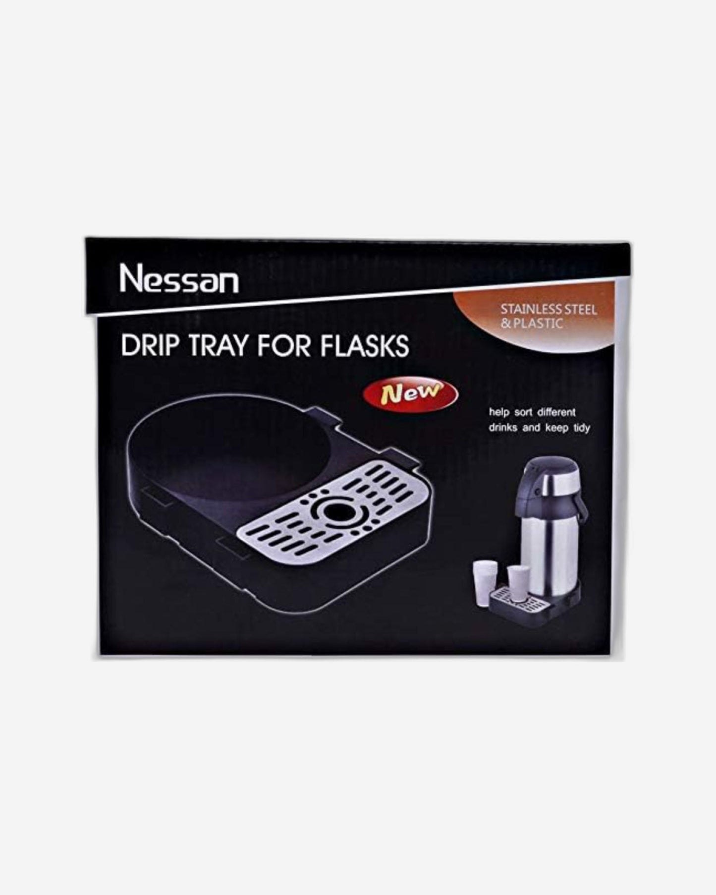 Nessan Drip Tray for Pump Flasks | Essential Accessory for Clean and Convenient Beverage Dispensing
