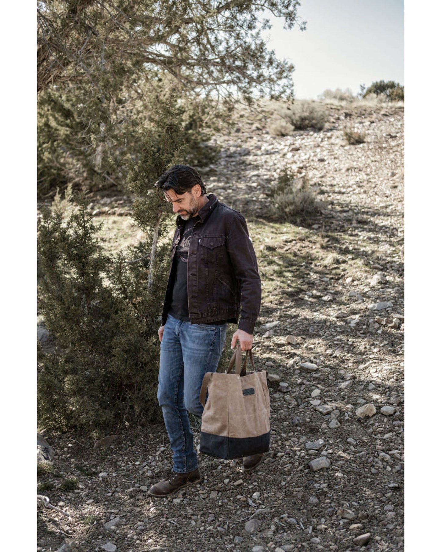 BareBones - Neelum Oversized Tote Bag (Khaki)