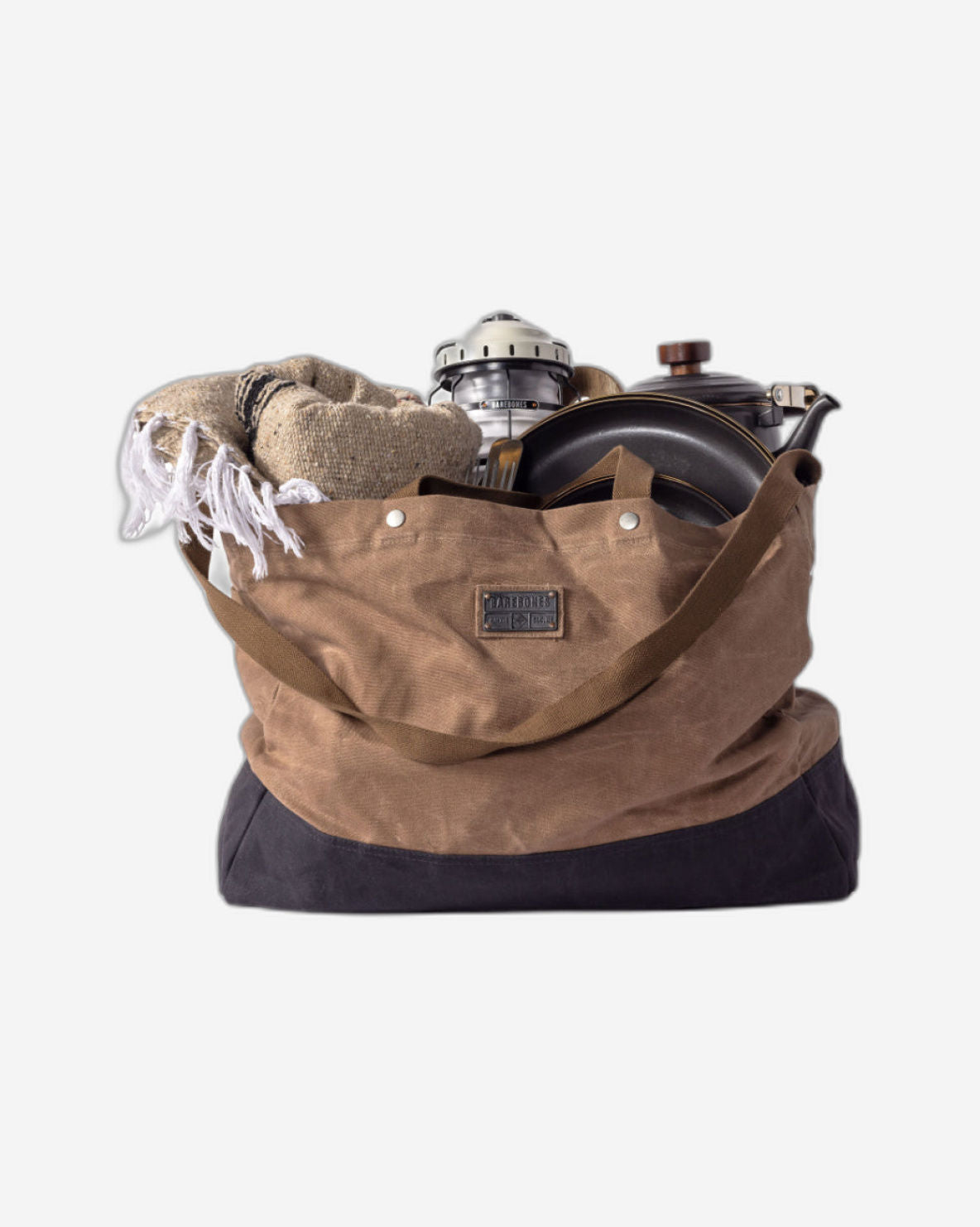 BareBones - Neelum Firewood Carrier Tote (Khaki)